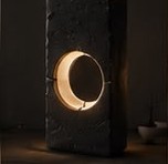 Gece Siyah serisi Eclipse masa lambası